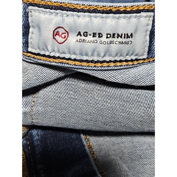 Adriano Goldschmied Jeans Womens Size 28 Skinny Low Rise Medium Wash Denim Pants - Picture 5 of 6